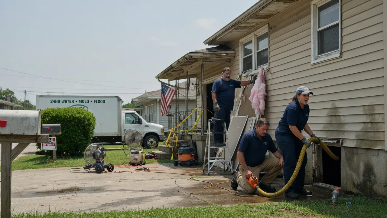 Water Damage Repair in Lake Village, AR near me